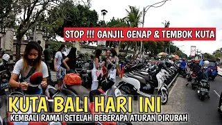 RAMAI SEKALI !! KUTA BALI HARI INI | KONDISI BALI SAAT INI