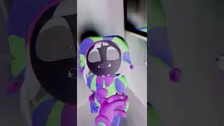POV Pomni Monster & Jax in Elevator #theamazingdigitalcircus #jax #pomni