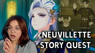 Neuvillette's Story quest HURT me  - Neuvillette Story Quest Playthrough - Genshin Impact 4.1