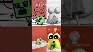 Eating emoticons in order Behind The Scenes #pou #pauline #minecraft #mukbang #asmr