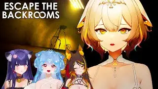 Yuzu Plays Escape the Backrooms (ft. Bao, Sinder & Numi)