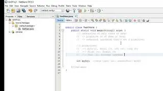 Quick and Dirty Java: Variables and Data Types