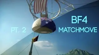 Battlefield 4 Matchmove part 2