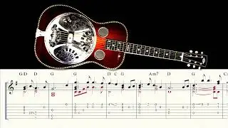 Resonator Guitar - Blind Mary - Open G Tuning GBDGBD