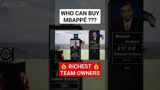 #Richest #sport #team #owners #mbappe #ronaldo #benzema #messi #comparison #data #viral