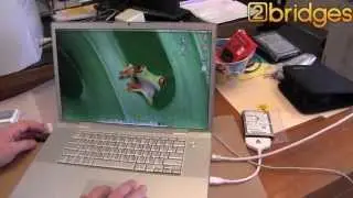 2Bridges ~ How to replace a HDD to SSD on a MacBook Pro and to upgrade to OS X 10.8.