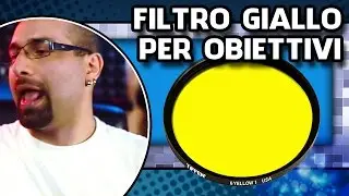 FILTRO GIALLO PER OBIETTIVI 50mm, UNBOXING