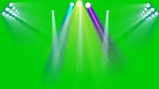 Lampu Disco - Green Screen