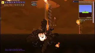 Terraria  Calamity Yharon one shot with vanilla item Machine by Mappygaming