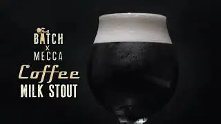 Mecca x Batch Coffee Milk Stout Slow Motion Beer Pour