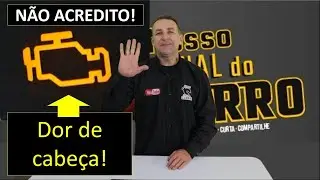 Luz da injeção eletrônica acendeu, o que pode ser?