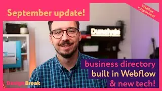 September Update: Webflow-built directory (and case study) and a Zhiyun WeeBill S