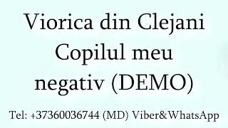 Viorica din Clejani - Copilul meu (Negativ) DEMO