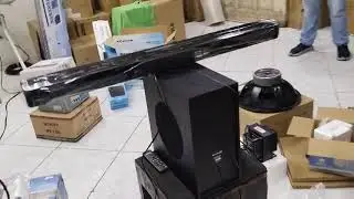 sbr-3500 2,1ch soundbar w subwoofer 350w original kevler