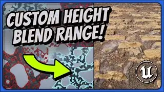 Layered Height Texture Blend Tutorial | Unreal Engine 5