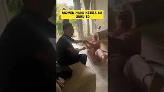 A touching moment when a teacher was visited by her student who had become a famous artist ‼️