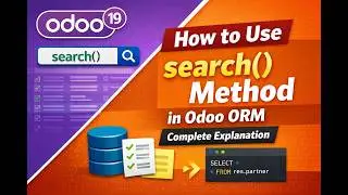 Odoo 19 ORM Tutorial: How to Use search() Method | Complete Explanation || Part 90