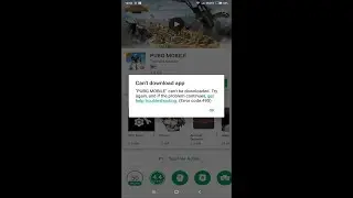 How to fix pubg mobile not appear in play store || play store error || play store unknown update ||