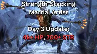 PoE 2 0.5.0 - Str-Stack Martial Artist - Day 3 Update: 4k+ hp, 700+ str, Repulsion... auto bomber???