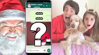 BABBO NATALE CATTIVO CI INVIA UNA SUA FOTO!!