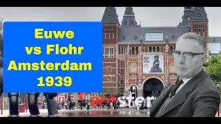 The Magic Of Max Euwe | An Amazing King Hunt | Max Euwe vs Salomon Flohr: Amsterdam NED 1939