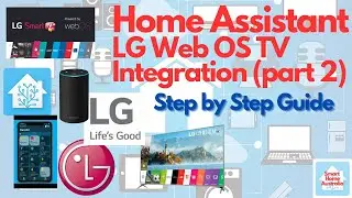 Home Assistant LG WebOS TV Integration - Buttons