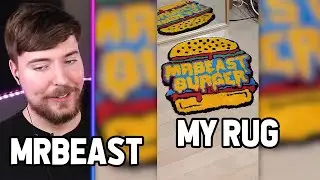 MrBeast Reacts To The Rug I Made Him