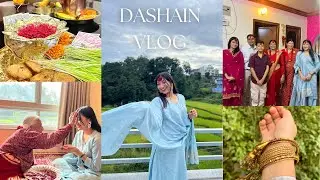 CELEBRATING THE BIGGEST FESTIVAL OF NEPALI - DASHAIN | VIJAYA DASHAMI | FAMILY GATHERING & CARDS