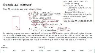 DESIGN OF RECTANGULAR SINGLEY REINFORCED BEAM USING BS8110 