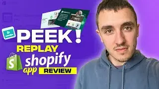 Peek Replay Session Recording Shopify App (Review)