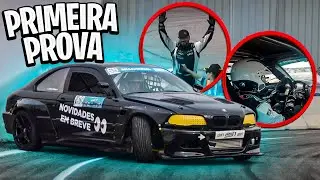 A PRIMEIRA PROVA DO CAMPEONATO COM O MEU NOVO CARRO DE DRIFT !!!