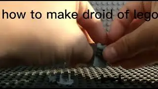 how to make droid of lego