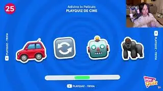 Vicky Reacciona A Adivina La Película por Emojis 🤩🍿🎬 ¿Cuántas Películas Sabes?Play Quiz de Cine 2024