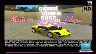 Gta Vice City Modern edition HD Gameplay at[60fps] (PART-1)