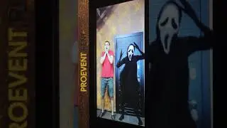 Augmented reality Photoboth. Halloween theme