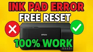 How to Reset Epson L1210, L3250, L3210, L5290 | 100% Free & Easy Fix