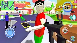 Dude Theft Wars #27 Bring Batttery and Hay Gang! Android gameplay