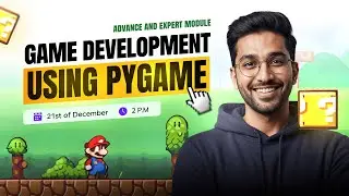 Python Game Development Using Pygame | Advanced and Expert Module