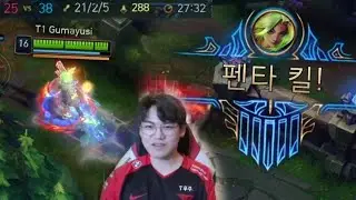 【隨機】當Gumayusi認真打單/雙排積分....- LoL英雄聯盟