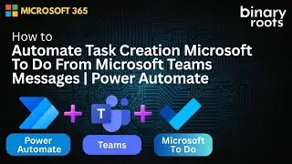 Automatically Create Microsoft To Do Tasks from Teams Messages | Power Automate Tutorial