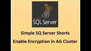 How to enable TDE encryption in AG cluster?