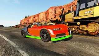 Cars vs Extreme Potholes #2 | BeamNG Drive