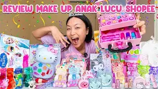 CUTE MAKEUP TOYS FROM SHOPEE?! INSIDE-OUT LIPGLOSS, HELLO KITTY EYESHADOW, LOOPY COMB 😱🤯