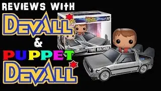 Funko Pop Vinyl Riders Back to the Future Time Machine REVIEW