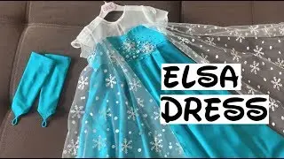 The Most Beautiful Dress Elsa from the Cold Heart With Her Hands