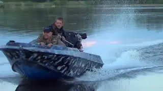 1 ИСПЫТАНИЕ!!!!!! САМОДЕЛЬНОГО БОЛОТО ХОДА НА КОРОТКОЙ НОГЕ.