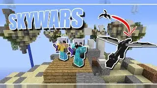 EL DAB MÍSTICO Y EL DRAGÓN INFERNAL 😲 - SKYWARS RUSH MINEAQUA