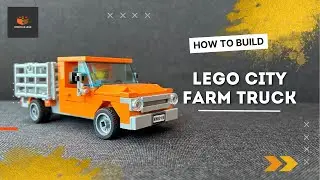 How To Build Lego City Farm Truck - Lego Building Instruction