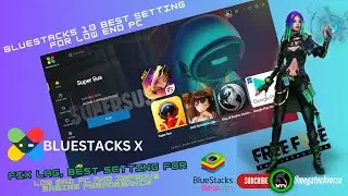 BlueStacks 10 Lag Fix - Best Settings For Low End PC 2024 HINDI || Bluestacks X Best Settings ||