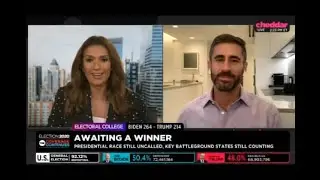 Bernard Whitman on Cheddar News 11/05/20